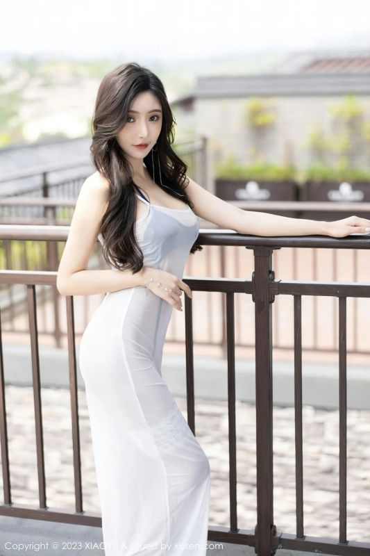 XIAOYU 语画界 Vol.1052 王馨瑶yanni 白色轻透连衣长裙贵州旅拍 [98P] - 机器猫次元