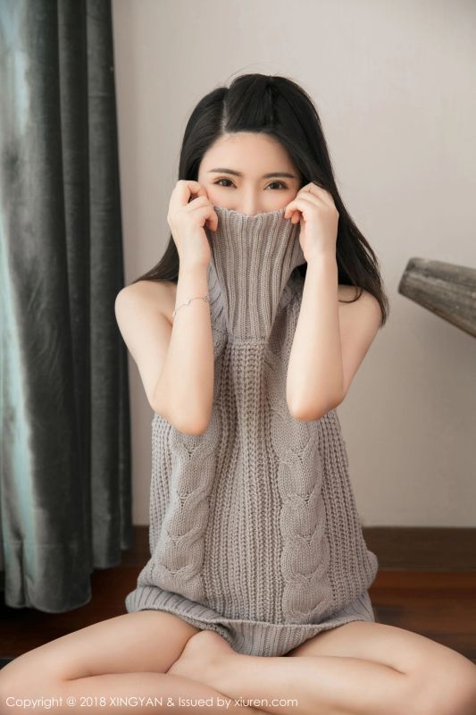 陈曦Lily《开背毛衣》 星颜社 Vol.012 - 机器猫次元