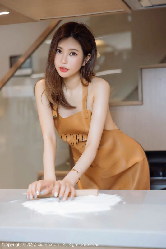 秀人网 No.5634 绮里嘉ula 厨娘美腿 - 机器猫次元