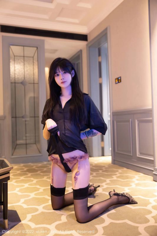 秀人网 No.6030 77qiqi 黑丝美腿