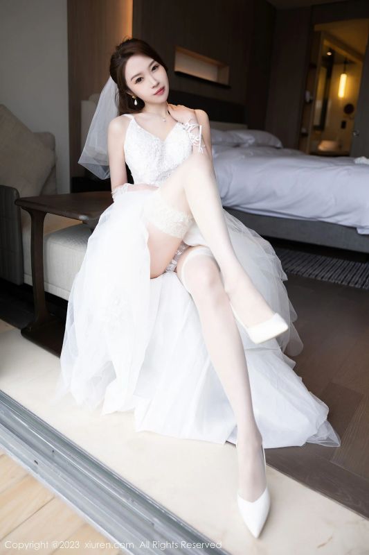 秀人网 No.6120 梦心玥 婚纱服 - 机器猫次元