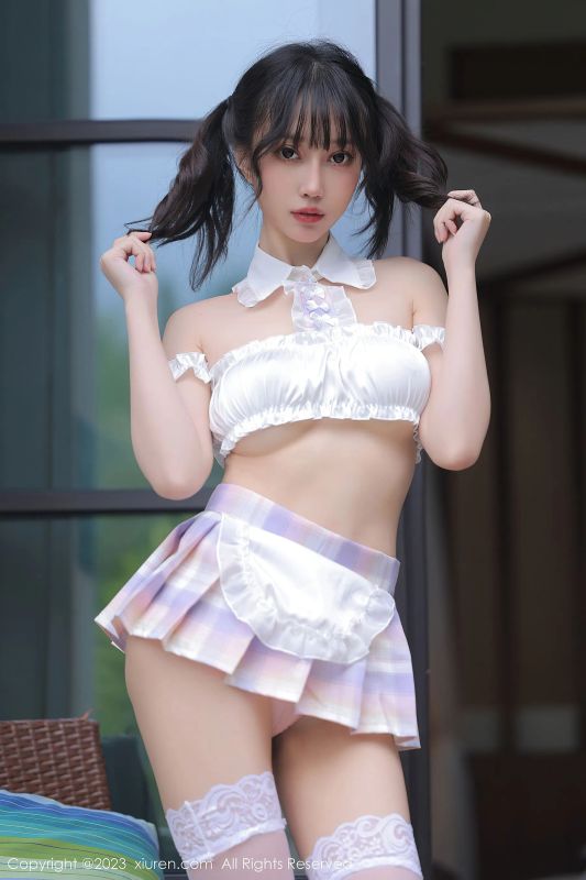 秀人网 No.6392 玥儿玥er 女仆服美腿 - 机器猫次元