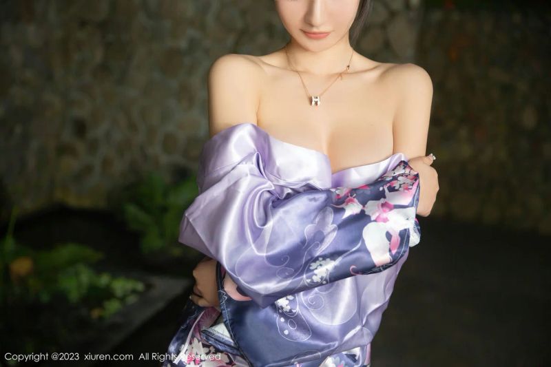 XiuRen 秀人 No.7109 808 熊小诺 日式紫色和服巴厘岛旅拍 [71P]