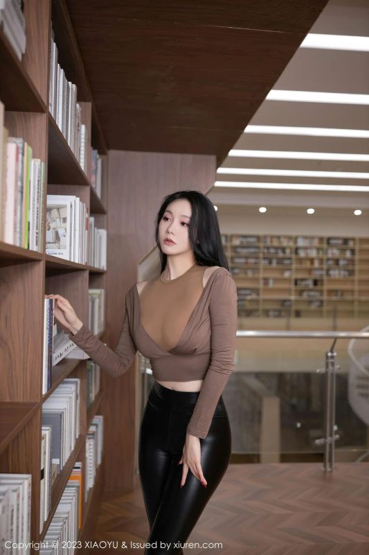 XiuRen 秀人 No.7133 安然anran 图书馆场景拍摄性感写真 [81P] - 机器猫次元