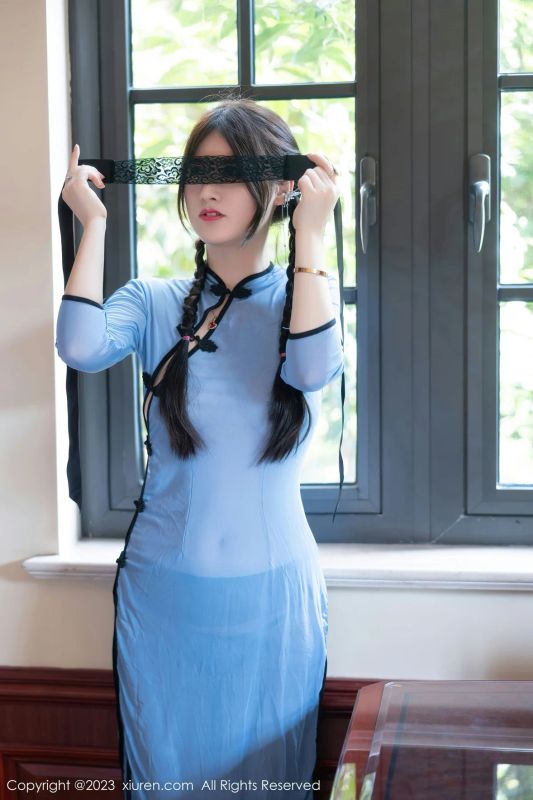 XiuRen 秀人 No.7357 诗诗kiki 轻透旗袍性感写真 [85P] - 机器猫次元