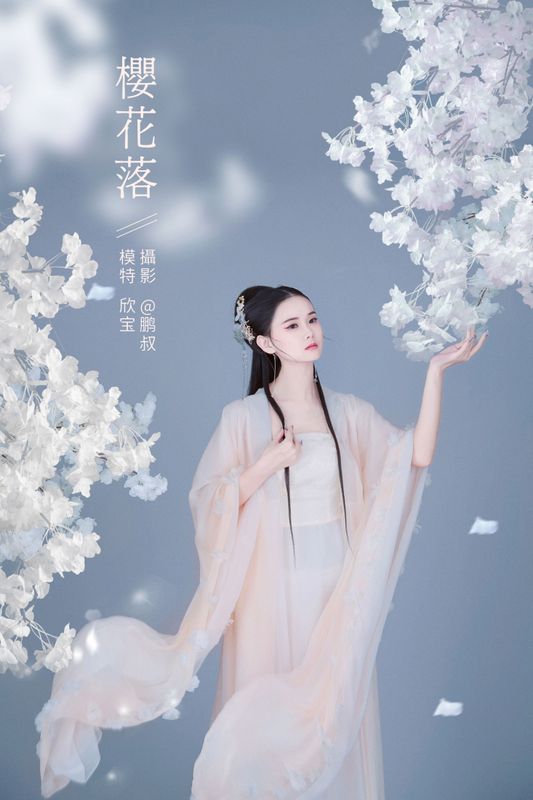 欣宝 – 《樱花落》[22P] - 机器猫次元
