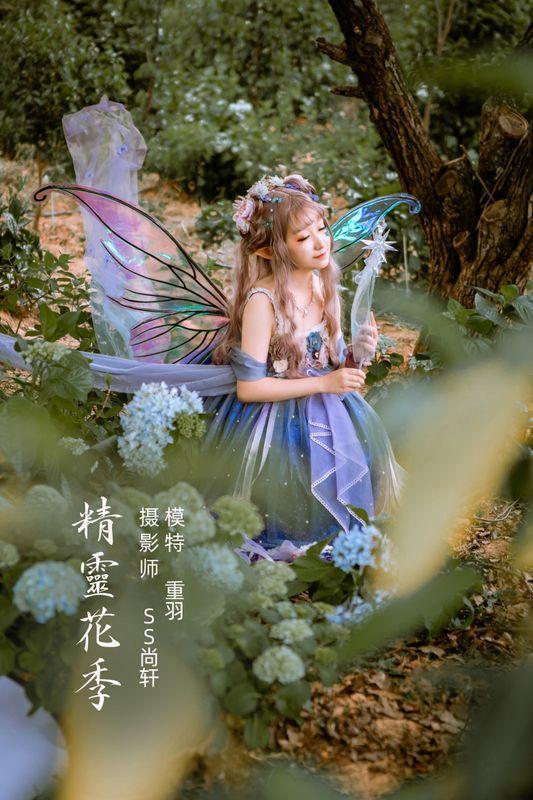 重羽_KUSHINA-MIO – 《精灵花季》[23P]