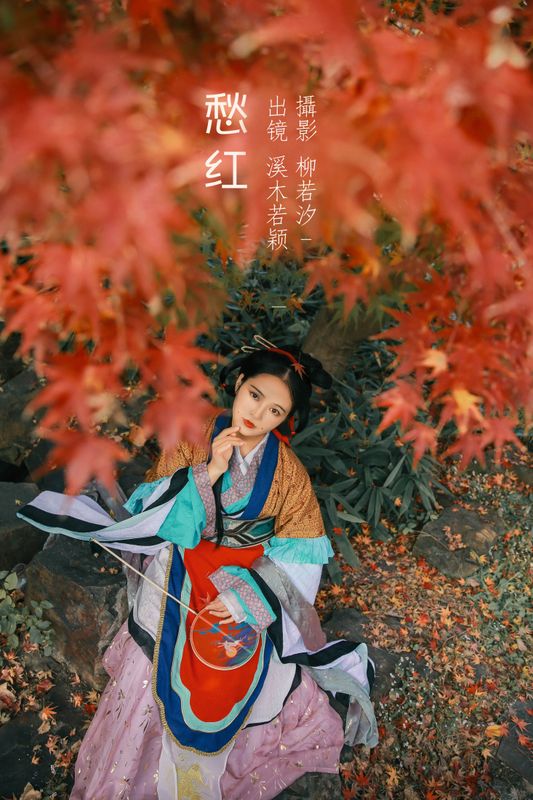 溪木若颖 – 《愁红》[25P]