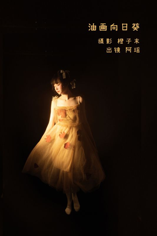 阿瑶 – 《油画向日葵》[22P] - 机器猫次元