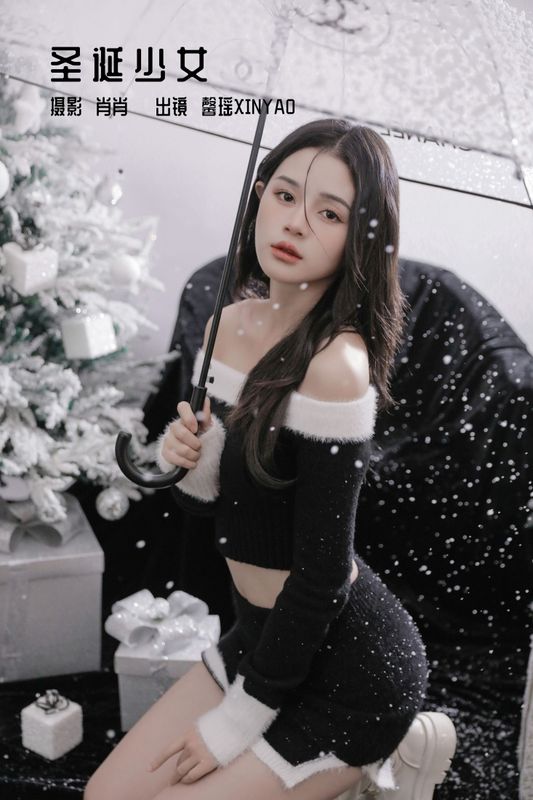 馨瑶XINYAO – 《圣诞少女》[25P] - 机器猫次元
