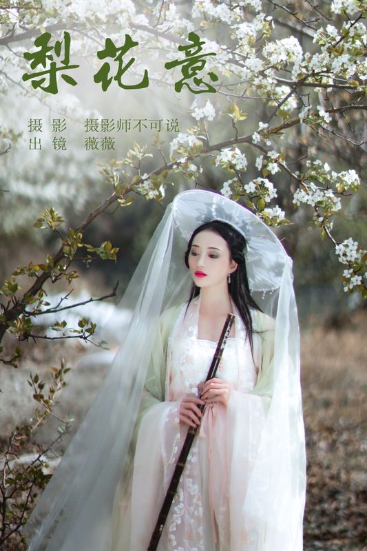 薇薇 – 《梨花意》[38P] - 机器猫次元
