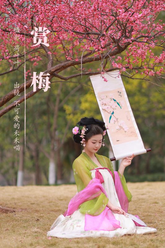 不可爱的禾禾喵 – 《赏梅》[28P] - 机器猫次元