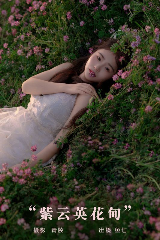 鱼七 – 《紫云英花甸》[26P]
