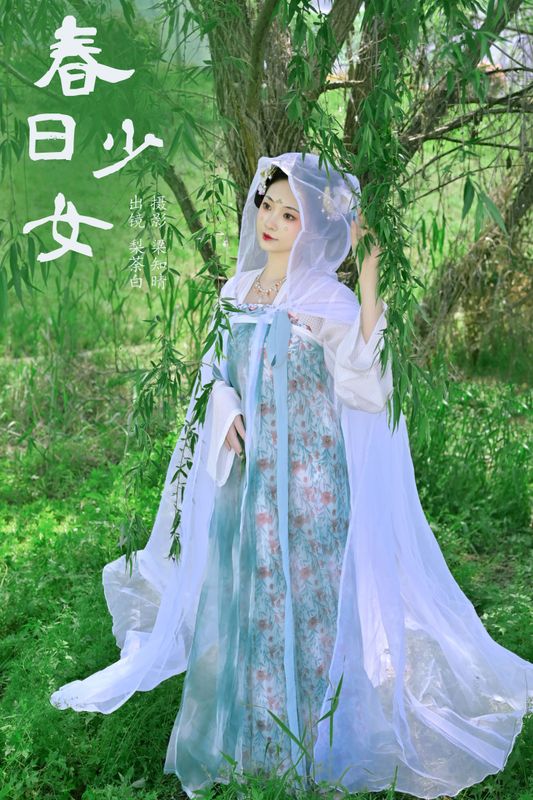 梨荼白 – 《春日少女》[22P] - 机器猫次元