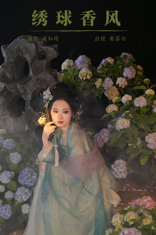 梨荼白 – 《绣球香风》[22P] - 机器猫次元
