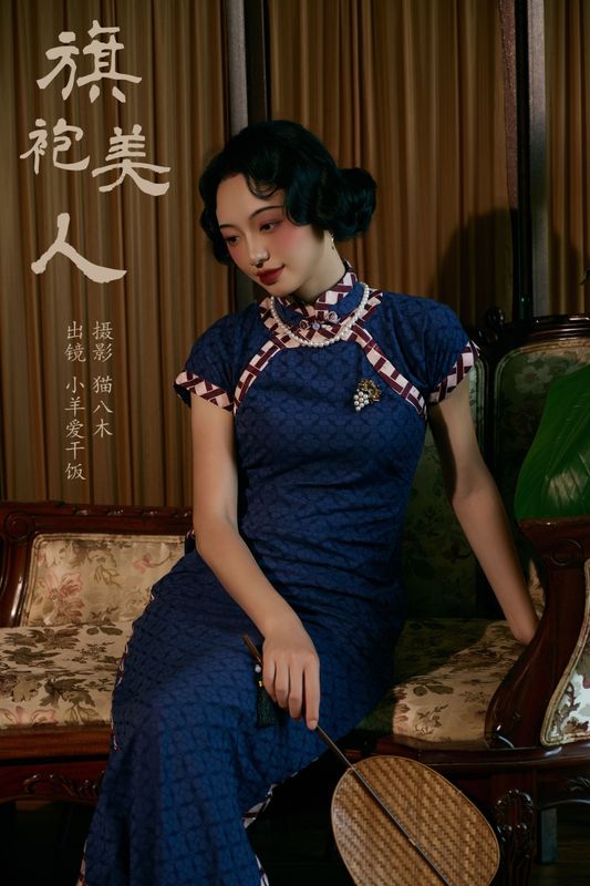小羊爱干饭 – 《旗袍美人》[22P] - 机器猫次元