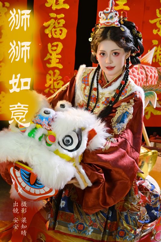 安安 – 《狮狮如意》[22P]