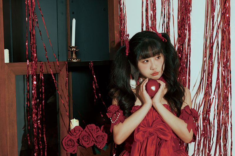 梅子梅子 – 《红裙女孩》[13P] - 机器猫次元