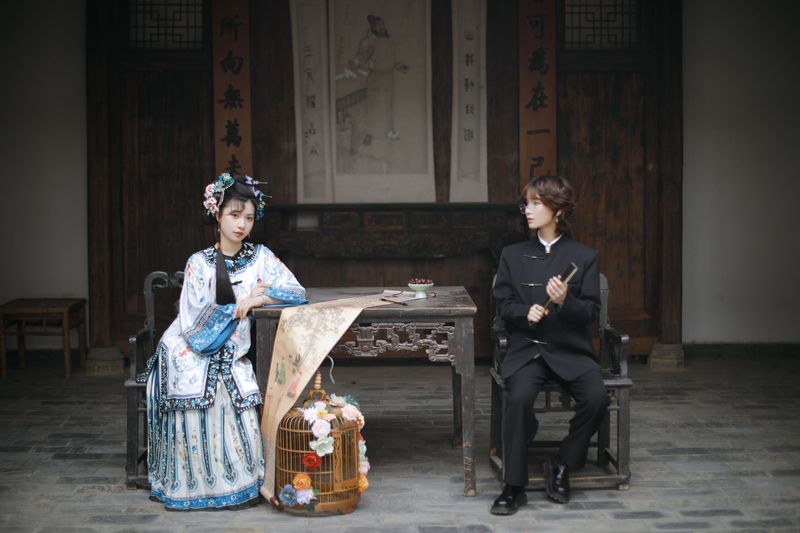 阿冥 黎殇 – 《清汉女与留洋少爷》[16P] - 机器猫次元