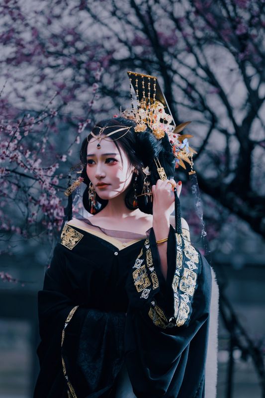 小洪 – 《玄樱赋・暗黑女帝》[45P] - 机器猫次元