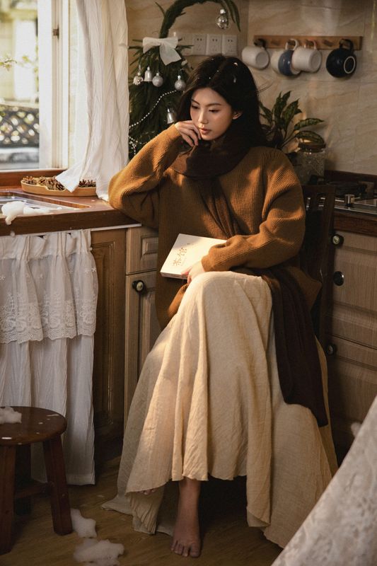 单单 – 《深秋厨房的文艺少女》[13P] - 机器猫次元