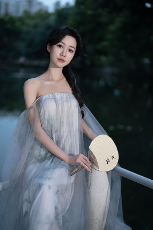 达希Dacy – 《扇舞幽林间》[38P] - 机器猫次元