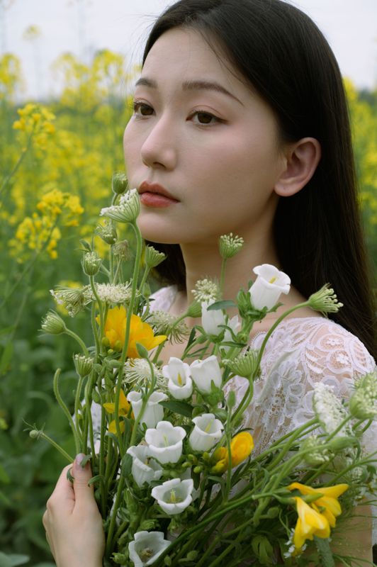 小月 – 《阴天与油菜花》[35P] - 机器猫次元