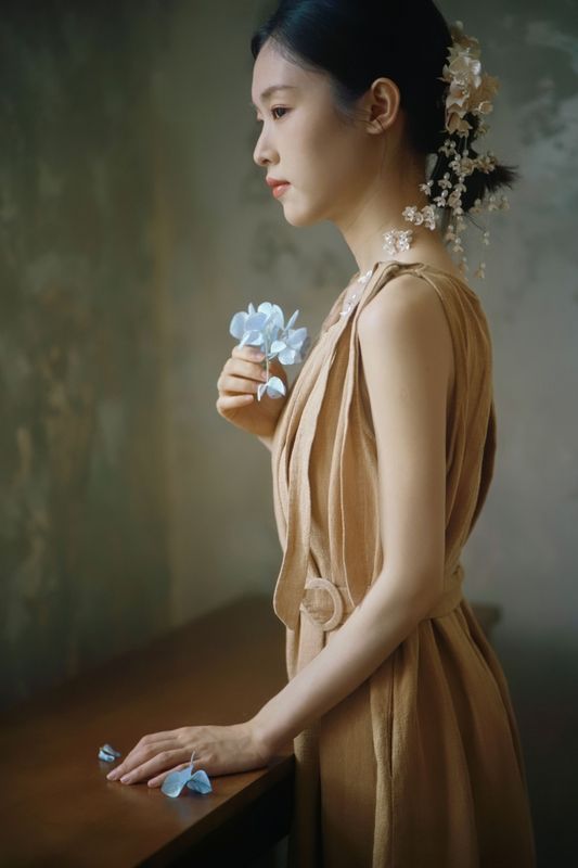 一只柚子 – 《时光诗画：花影少女时光》[47P] - 机器猫次元