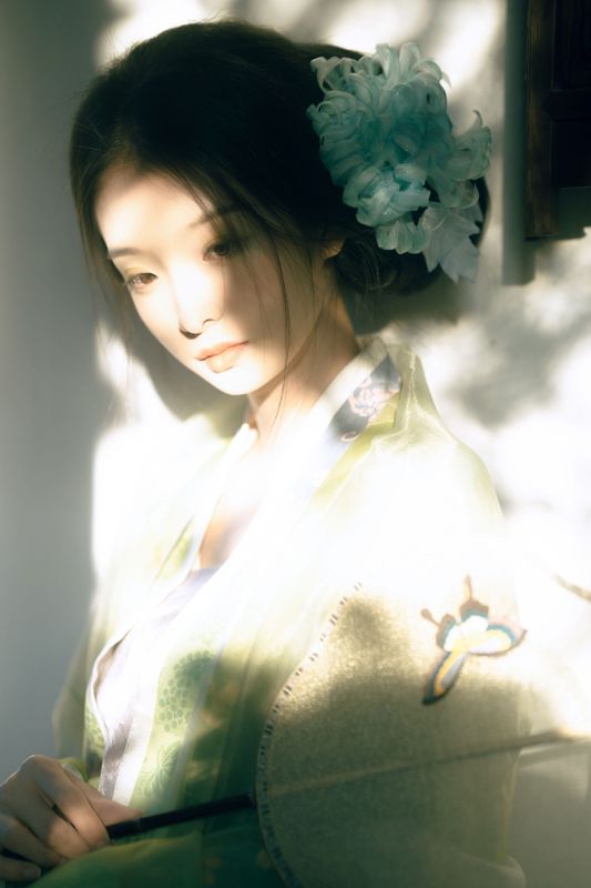 李钰_ayu – 《那抹浓到化不开的绿》[42P] - 机器猫次元