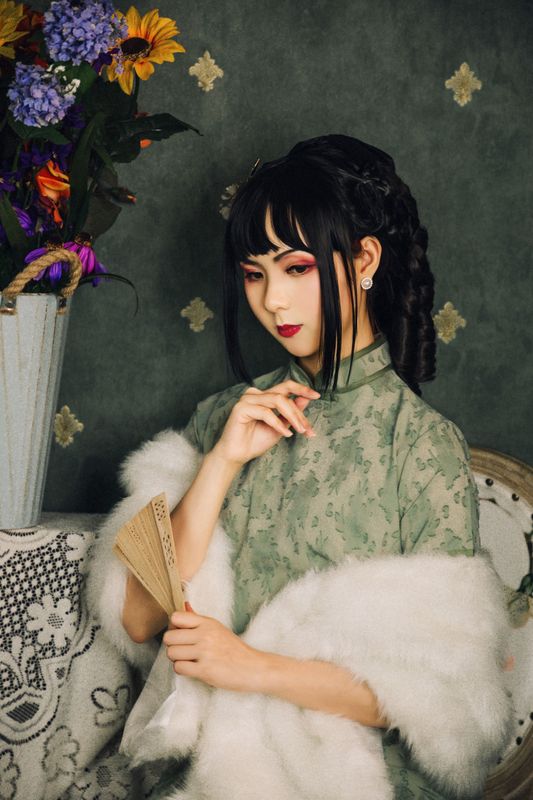 明鸽儿 – 《在世间，唯有美女和旗袍不可辜负。》[20P]