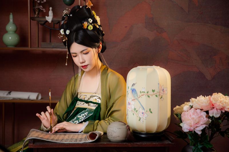 胖头鱼 – 《梧桐深院锁清秋》[17P]