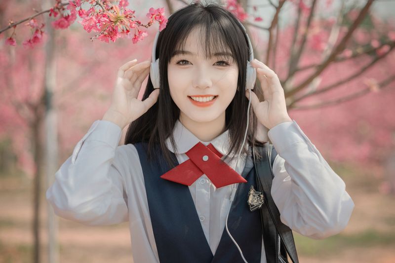 简小橙 – 《樱花树下》[27P] - 机器猫次元