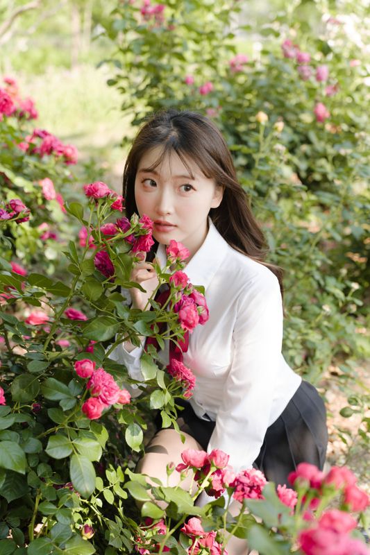 冰冷企鹅 – 《花间少女》[38P] - 机器猫次元