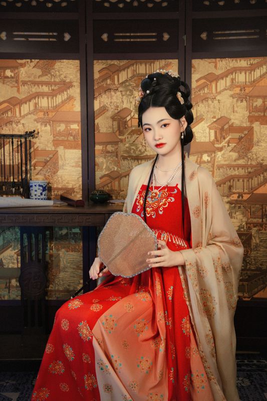 花怜 – 《唐风美女》[16P] - 机器猫次元