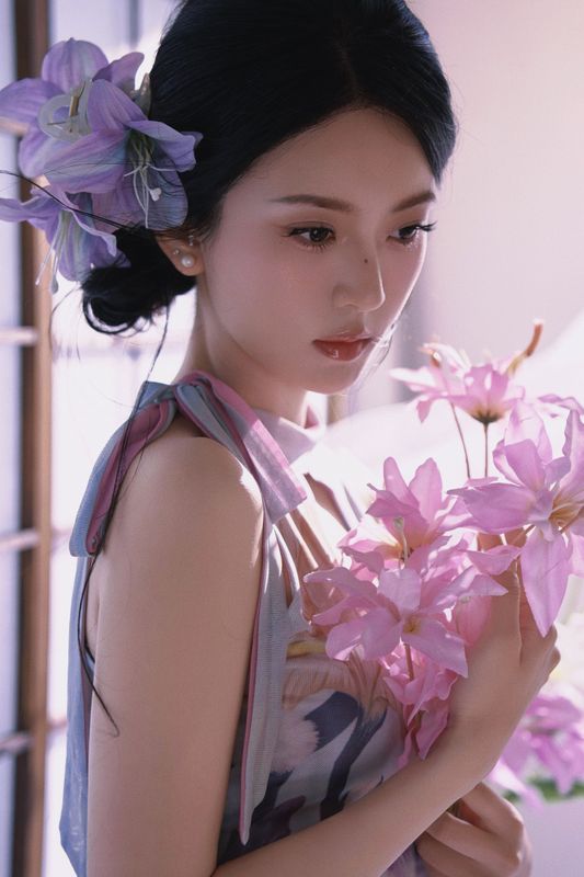 六金yE – 《柔是东方骨，姿是心无拘》[13P] - 机器猫次元