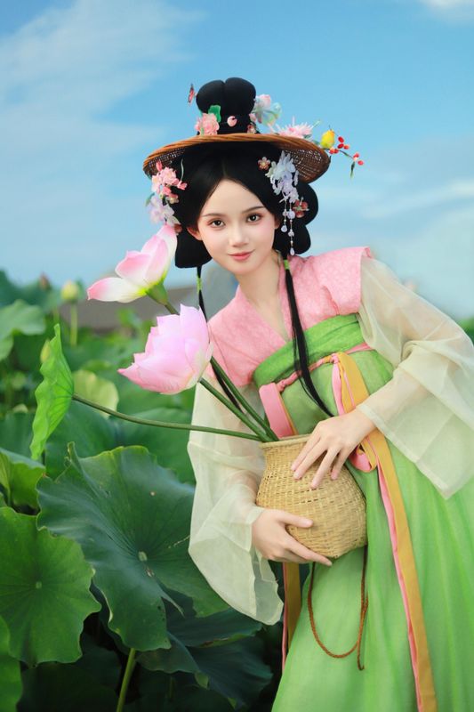 qbyb – 《采莲》[15P] - 机器猫次元