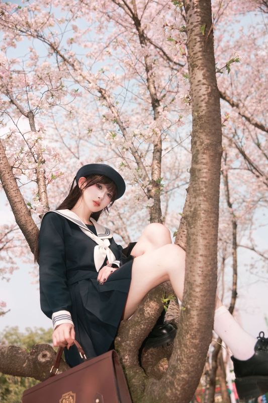 小宅 – 《愿望的樱花》[15P] - 机器猫次元
