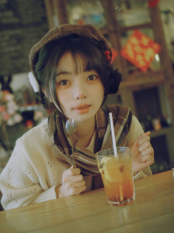 露露 – 《咖啡馆日系拍照指南》[23P] - 机器猫次元
