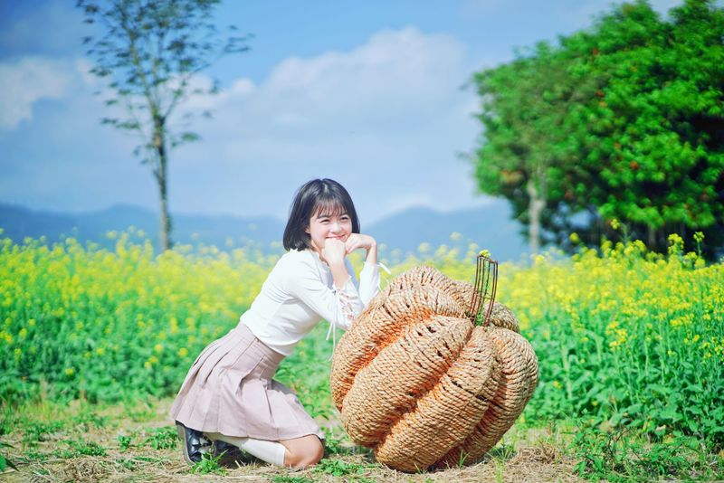 晓颖葵子 – 《春日花田元气少女》[21P] - 机器猫次元