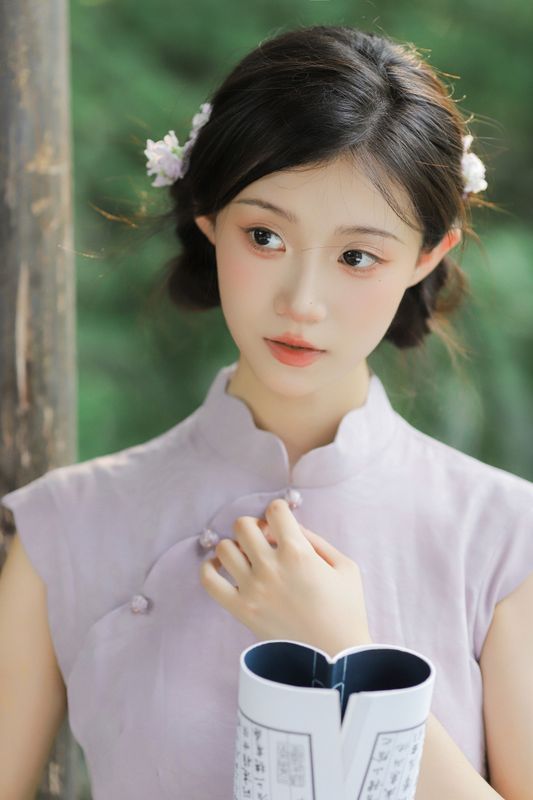 一口烧麦 – 《暮春烟霞》[22P] - 机器猫次元