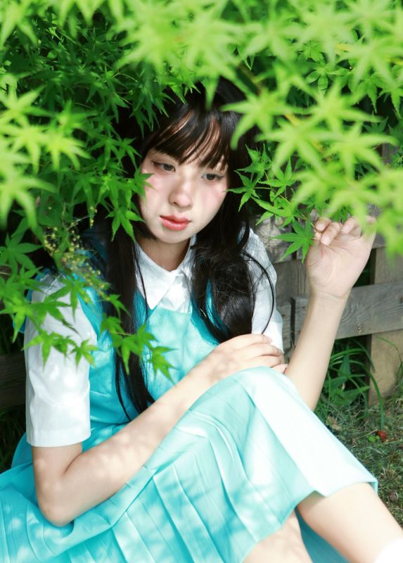 小u – 《日系氧气少女》[14P] - 机器猫次元