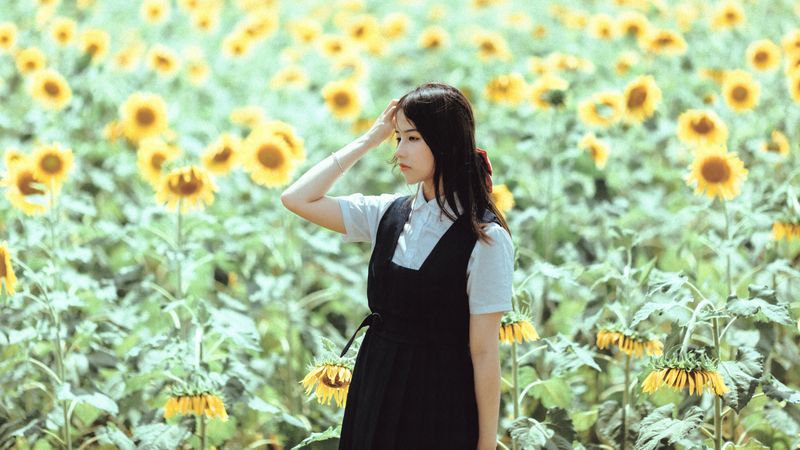 薇薇 – 《夏天的太阳花》[17P] - 机器猫次元