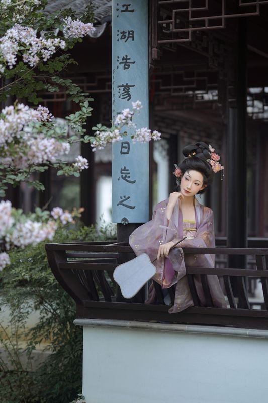 是小芥末w – 《庭前紫薇初作花》[15P]