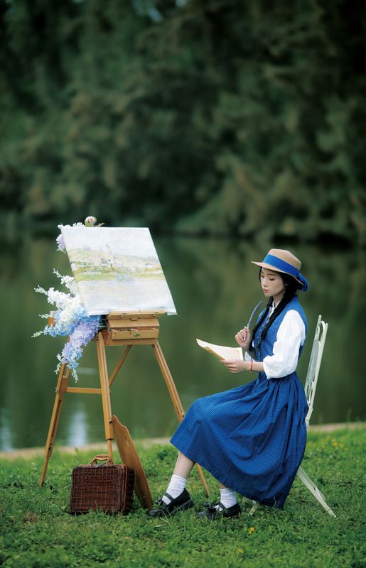 – 《湖边的少女》[16P] - 机器猫次元