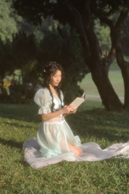 Wendy园子模特 – 《绿野》[9P] - 机器猫次元