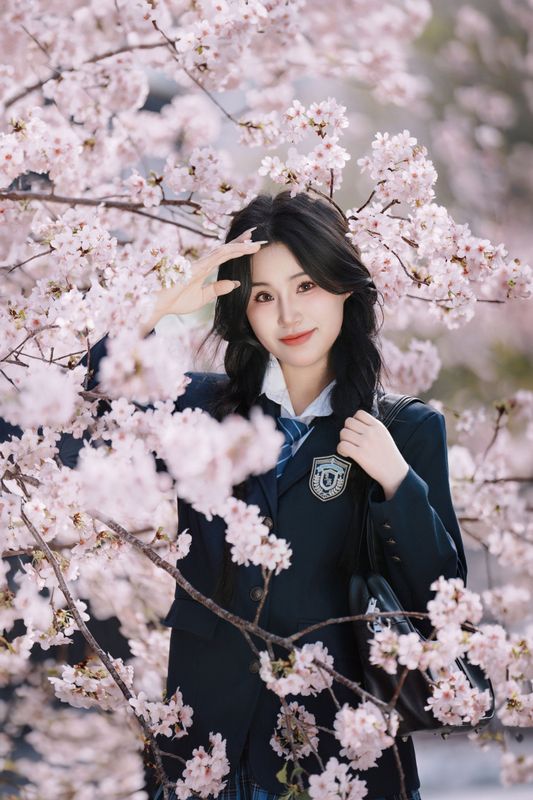 MIKO – 《日系樱花人像拍摄》[19P] - 机器猫次元
