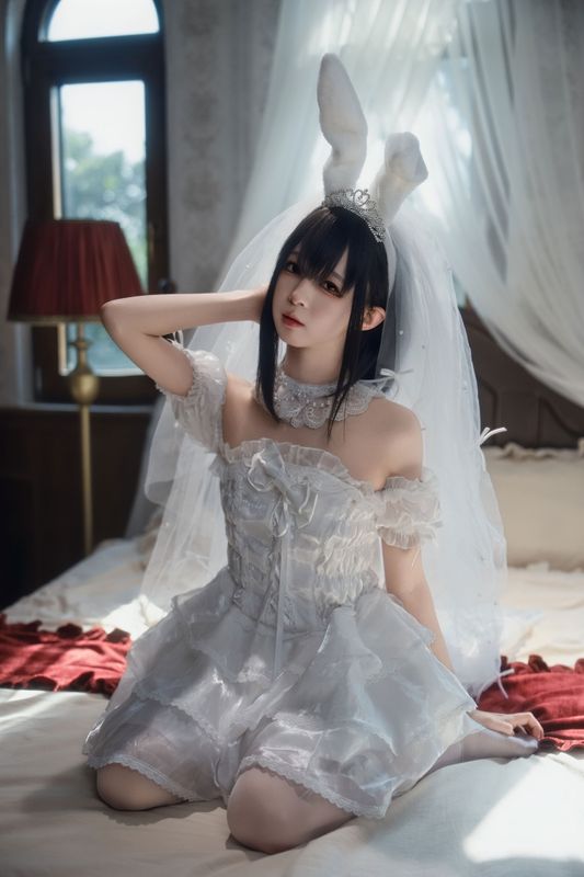 朱朱大人 – 《白色婚纱》[32P] - 机器猫次元