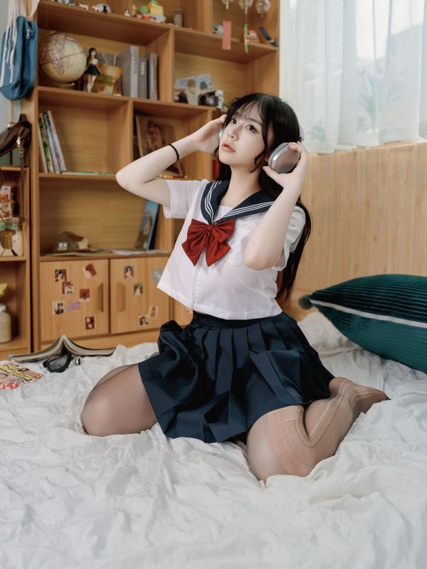 一元同学Jodie – 《JK妹子的室内生活》[25P]