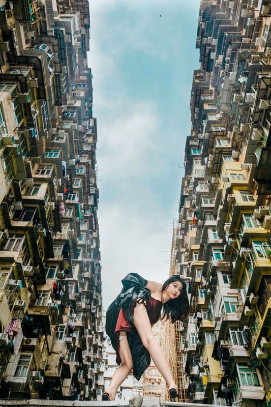 叫我GG - 《香港怪兽楼与中环人像街拍》[23P] - 机器猫次元 - 机器猫次元