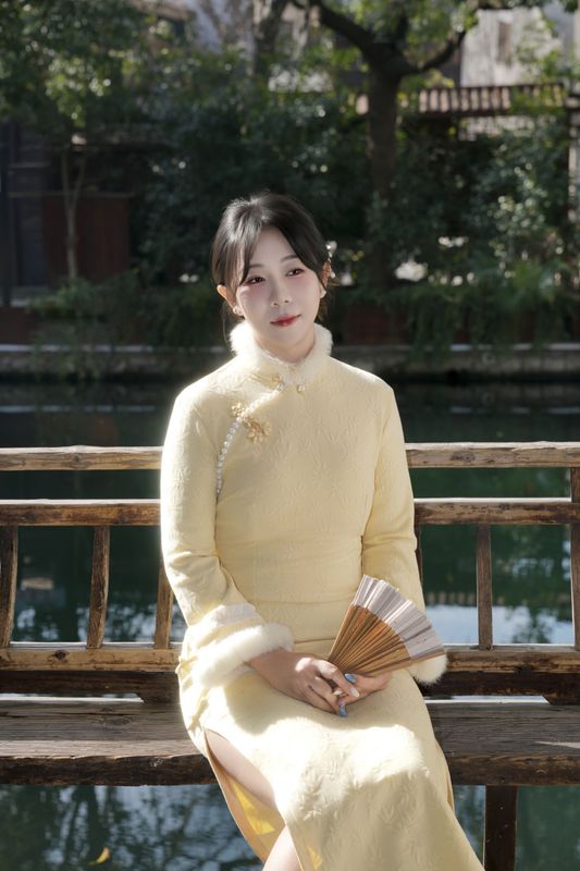 《气质旗袍温婉》[10P] - 机器猫次元